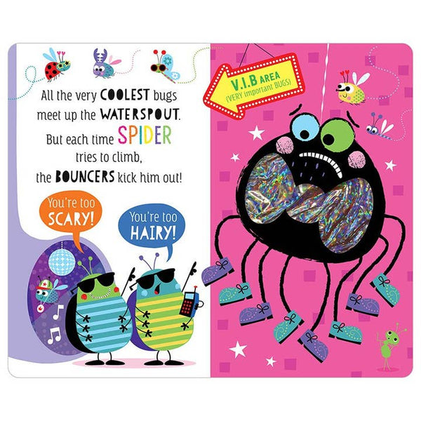 Board Book the Not So Scary Hairy Spider