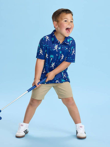 Bigfoot Bogey Golf Polo