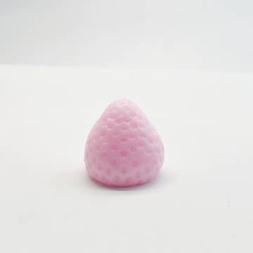 Strawberry Stress Relief Squishy Toy - Pink