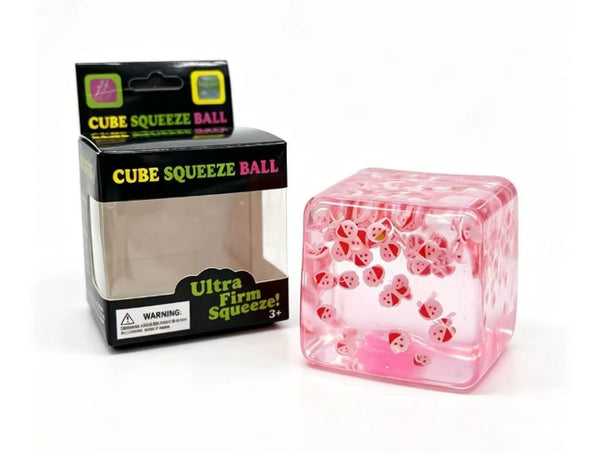Sugarplum Sparkle Christmas & Holiday Cube Squishy