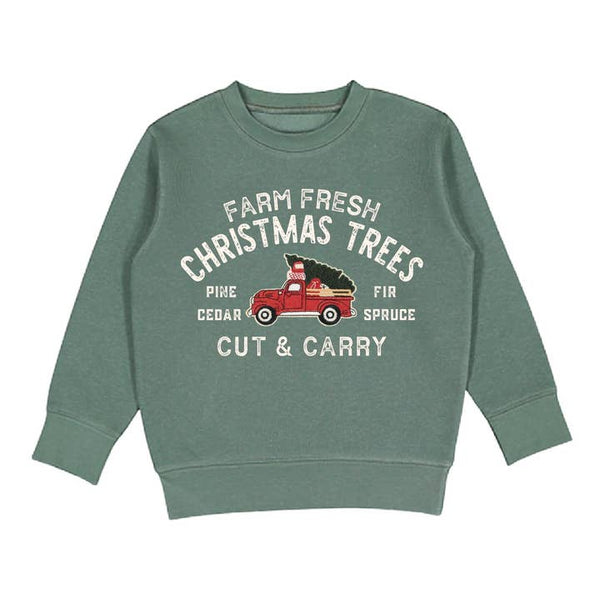 Farm Fresh Christmas Tree Patch Sweatshirt