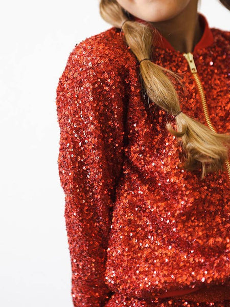 Red Sequin Jacket