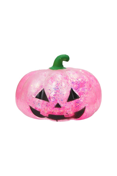 Halloween Jack-O-Lantern Pumpkin Glittery Maltose Squishy