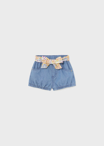 Baby Applique T-Shirt & Belted Shorts