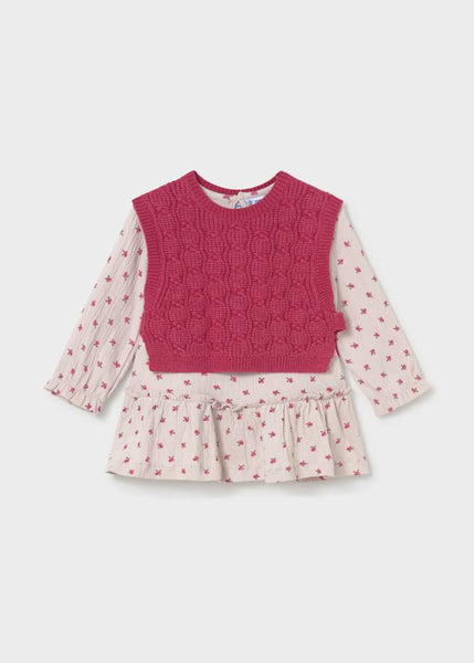 Petal Dress and Vest Set
