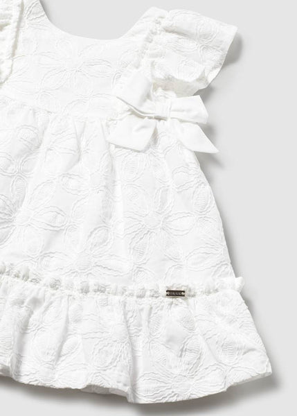 White Embroidered Dress