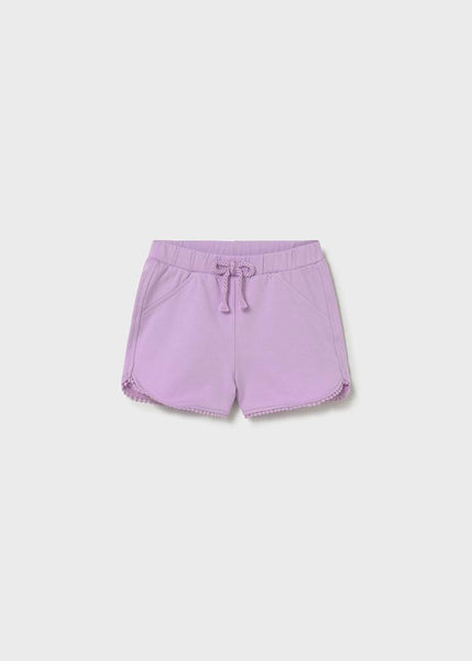 Lilac French Terry Shorts