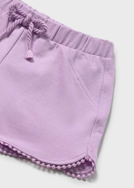 Lilac French Terry Shorts