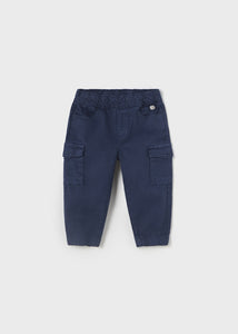 Navy Baby Joggers with Pockets