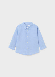Linen Shirt-Sky Blue
