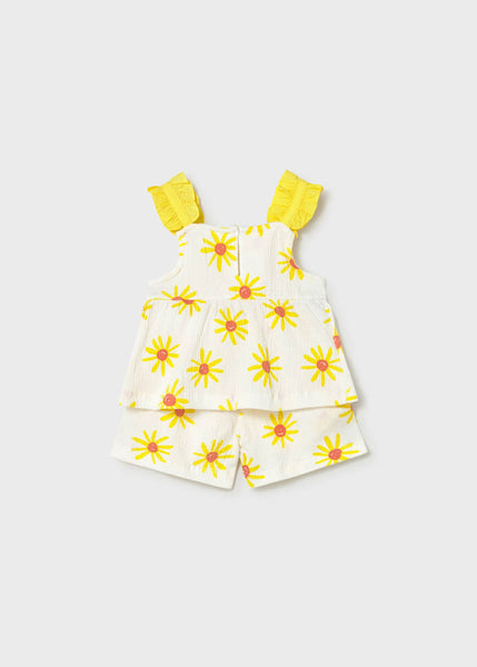 Mimosa Yellow Sunshine Short Set