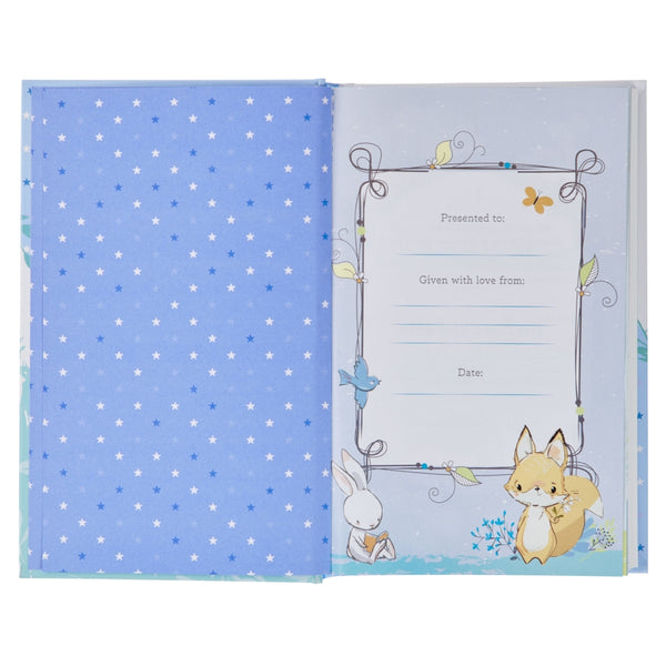 Bible NLT Infant Hardcover - Blue