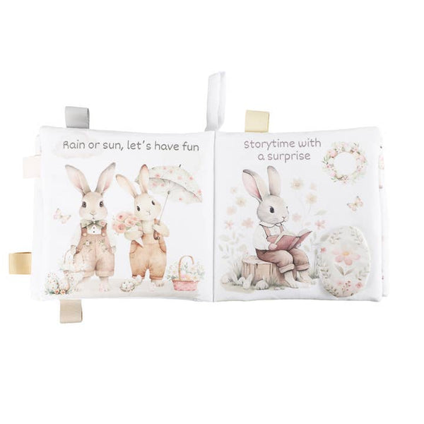 Happy Easter Tabs Soft Crinkle Cloth Baby Book
