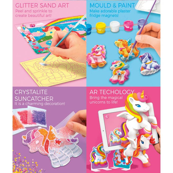 4M My Magical Unicorns Diy Magnets Art Kit