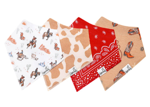 CP Boone Bandana Bib Set (4-Pack)