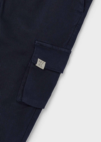 Cargo Pants-Navy Blue