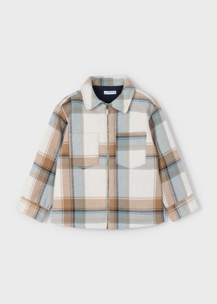 Caramel Plaid Jacket