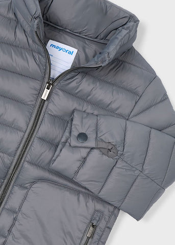 Grey Lightweight Padded Jacket