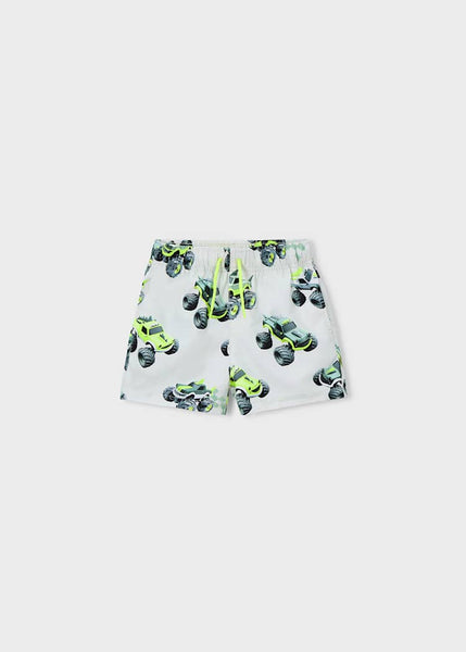 Monster Truck Swim Trunks and Tee