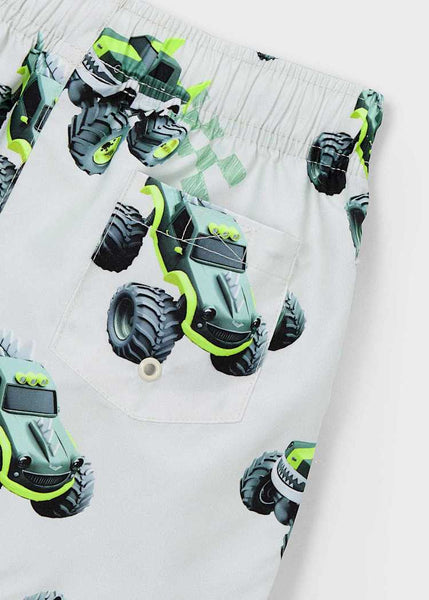 Monster Truck Swim Trunks and Tee