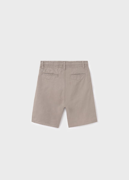 Linen Shorts-Mole