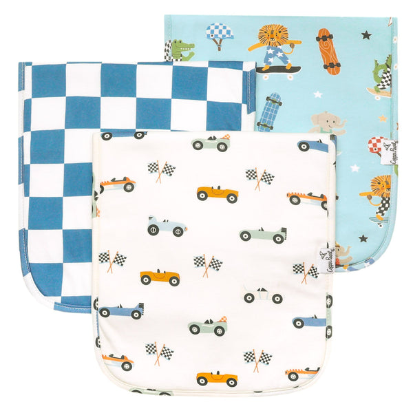 Burp Cloth Set - Speedster