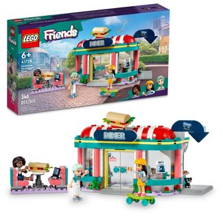 LEGO® Friends Heartlake Downtown Diner Restaurant Set 41728 (346 Pieces)