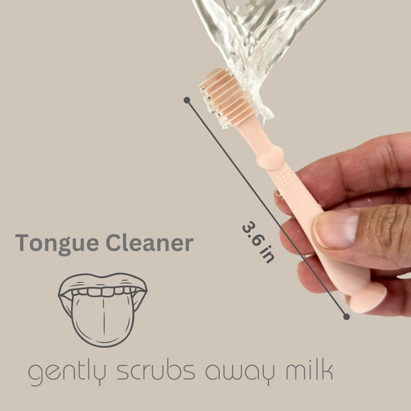 Ivory Baby Finger Toothbrush & Tongue Cleaner Oral Set 3m+