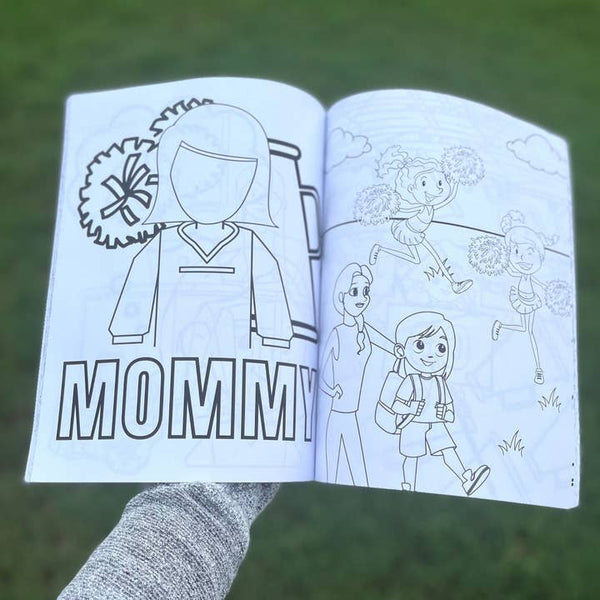 So Your Mom Is A Cheer Coach: A Coloring and Activity Book