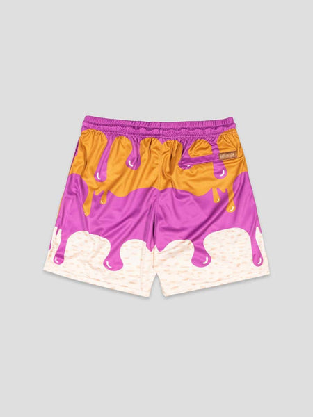 Pb & Jammed Diamond Air Mesh Shorts