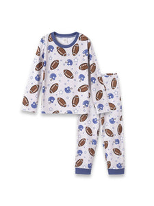 Blue Game Day  Pajama Set