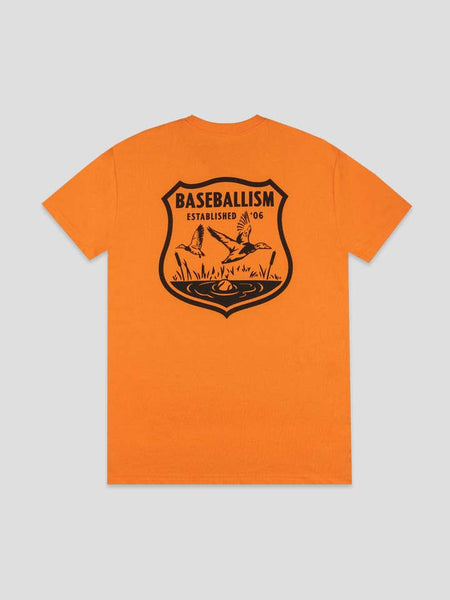 Hardball Hunter Hunting Badge T-Shirt (Blaze Orange)