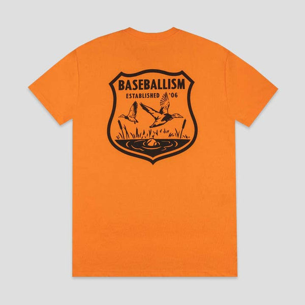 Hardball Hunter Hunting Badge T-Shirt (Blaze Orange)