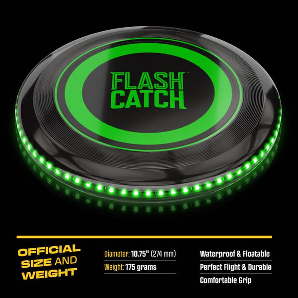 Light-Up Flying Disc, Motion Activated Frisbee