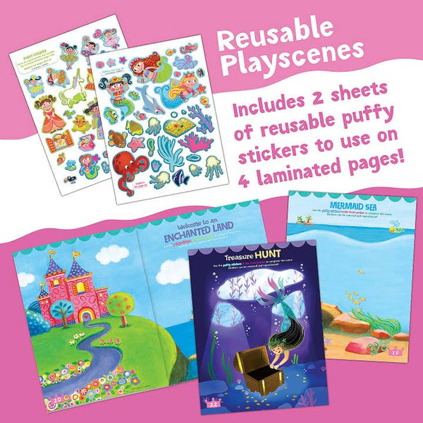 Mermaid, Princess & Fairy Friends Sticker Activity Book