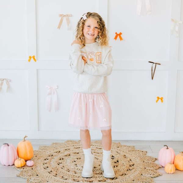 Pumpkin Cameo Sweatshirt