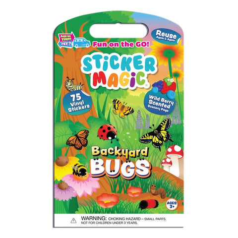 Sticker Magic - Backyard Bugs