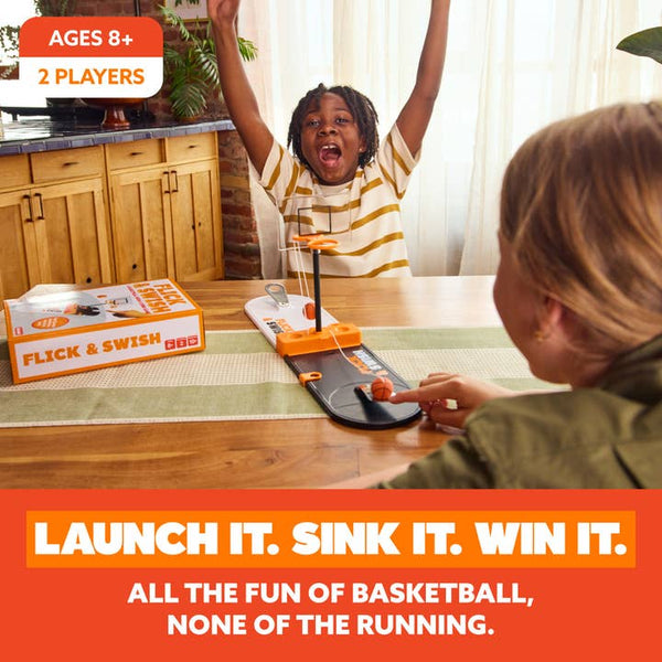 Flick & Swish Basketball Game – A Mini Hoops Showdow