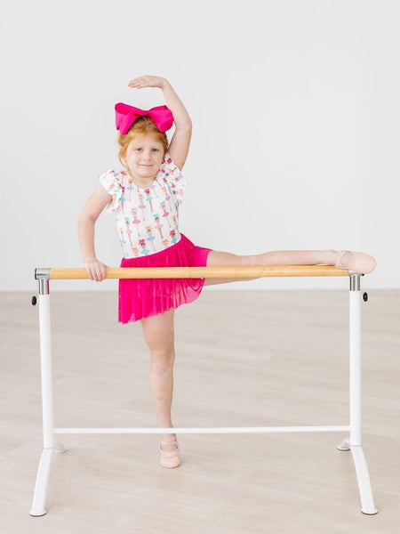 Ballerina Bows S/S Twirl Leotard