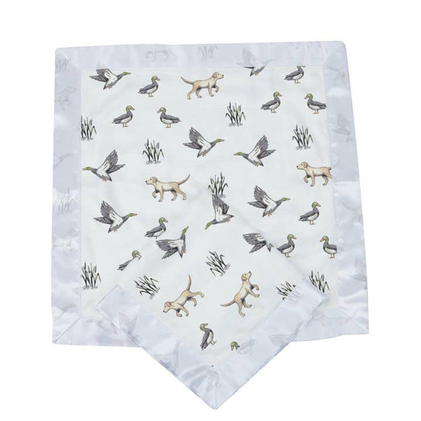 Lab and Ducks Bamboo Blankie