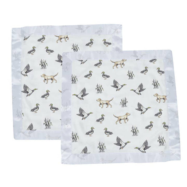 Lab and Ducks Bamboo Blankie