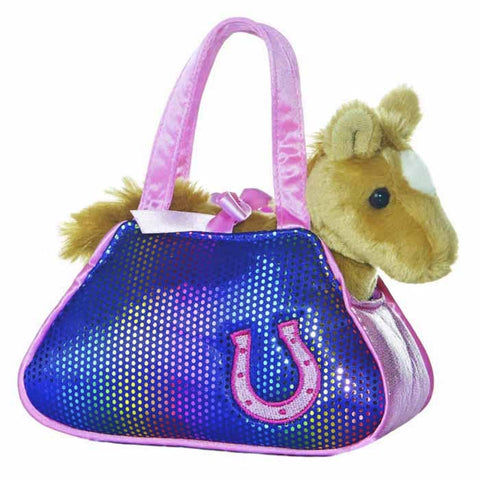 KC Fancy Pals - Betsey Horse in Bling Purse