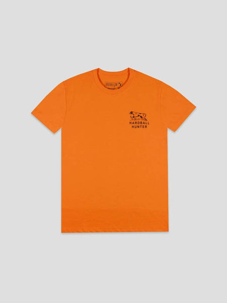 Hardball Hunter Hunting Badge T-Shirt (Blaze Orange)