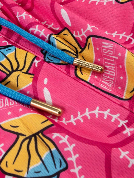 Doubles and Bubbles Diamond Air Mesh Shorts