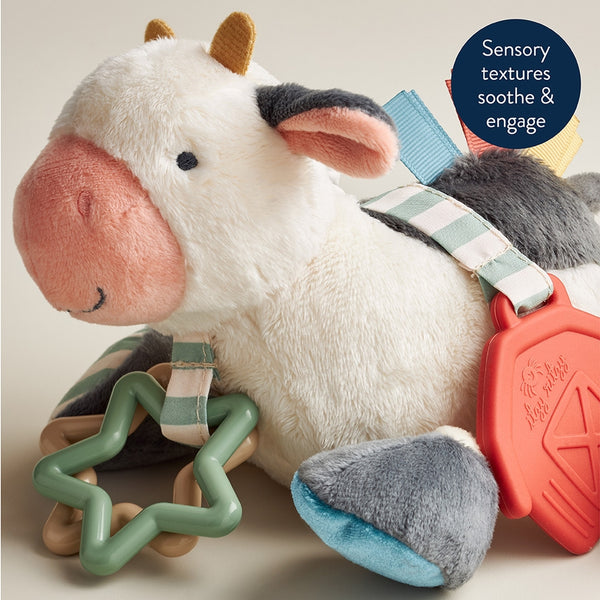 Link & Love -  Cow Itzy Friends Activity Plush