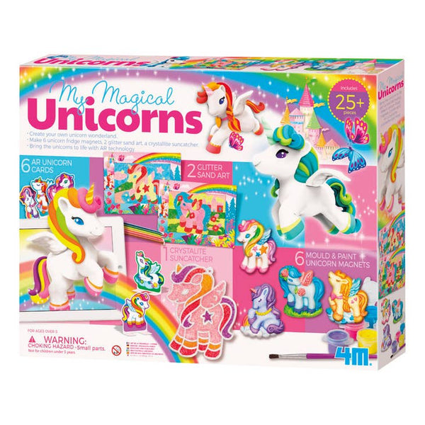 4M My Magical Unicorns Diy Magnets Art Kit