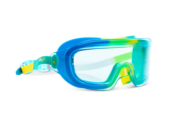 Hologram Panoramic Kids' Swim Goggles - Blue