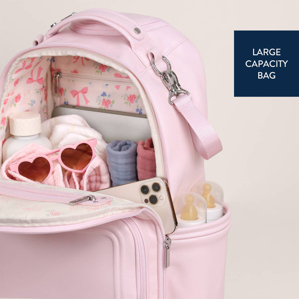 *New* Ribbons & Roses Boss Plus™ Backpack Diaper Bag