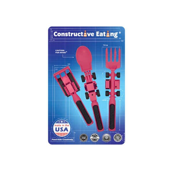 Pink Construction Utensils 3 Pack