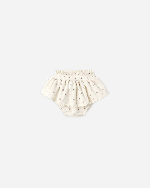 Waffle Bodysuit Fall Ditsy And Skirted Bloomers